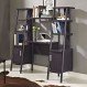 Home Interior, Stylish Ladder Bookcases for Your Room: Black Ladder Bookcases