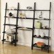 Home Interior, Stylish Ladder Bookcases for Your Room: Modern Ladder Bookcases