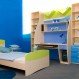 Bedroom Interior, Boys Room Furniture: Express Creativity through Bedroom Furniture: Ombre Colored Boys Room Furniture