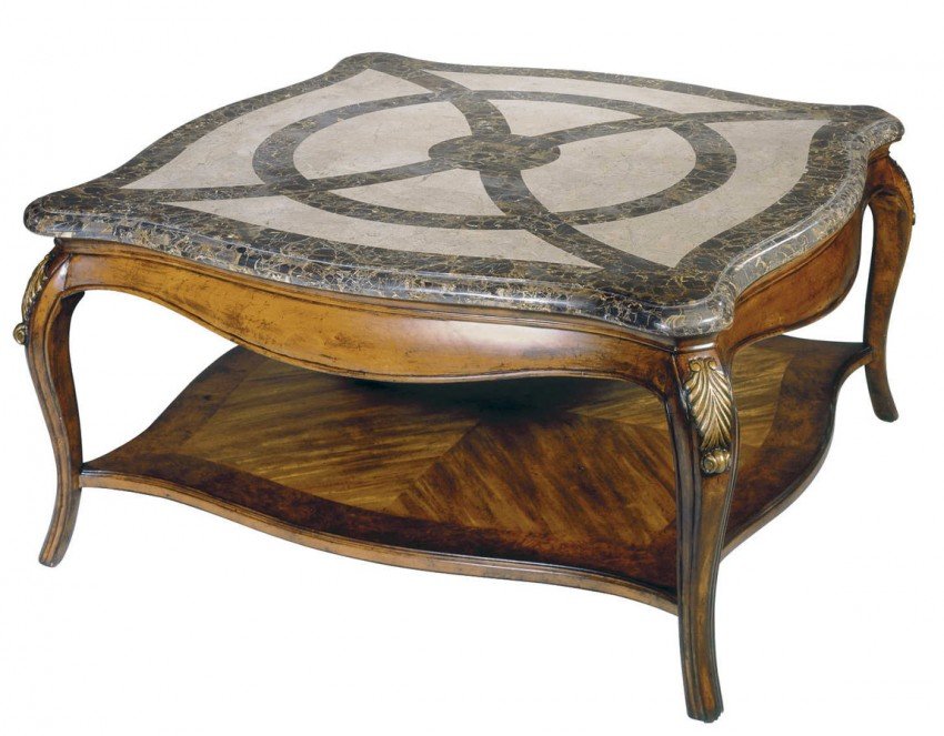 Home Interior, Sturdy Stone Coffee Tables for Your Living Room: Attractive Stone Coffee Tables