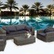 Home Exterior, Complete your Swimming Pool Area with Pool Deck Furniture: Awesome Pool Deck Furniture