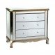 Bedroom Interior, Mirrored Chests: The “Invisible” Storage: Bedroom Mirrored Chests