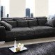 Home Interior, Big Sectional Sofas – The Best Option for Modern Lifestyle: Black Gray Big Sectional Sofas