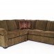 Home Interior, Small Sectionals for Your Small Size Room: Brown Small Sectionals