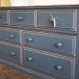 Bedroom Interior, Blue Dressers: Attractive Dressers for Blue Lovers: Classic Blue Dressers