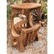 Home Interior, Planning Country Theme Room Decoration? Pick Rustic End Tables!: Colonial Rustic End Tables