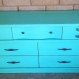 Bedroom Interior, Blue Dressers: Attractive Dressers for Blue Lovers: Cool Blue Dressers