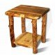 Home Interior, Planning Country Theme Room Decoration? Pick Rustic End Tables!: Cool Rustic End Tables