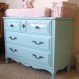 Bedroom Interior, Blue Dressers: Attractive Dressers for Blue Lovers: Cute Blue Dressers