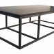 Home Interior, Sturdy Stone Coffee Tables for Your Living Room: Dark Stone Coffee Tables