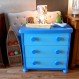 Bedroom Interior, Blue Dressers: Attractive Dressers for Blue Lovers: Kids Blue Dressers