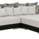 Home Interior, Big Sectional Sofas – The Best Option for Modern Lifestyle: Modern White Black Big Sectional Sofas
