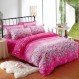 Bedroom Interior, Complete Bed Sets to Create Homy Decoration: Pink Complete Bed Sets