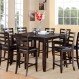 Dining Room Interior, Get Your Delicious Meals on Tall Dining Tables: Polished Tall Dining Tables