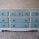 Bedroom Interior, Blue Dressers: Attractive Dressers for Blue Lovers: Rustic Blue Dressers