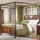 Bedroom Interior, Stylish Canopy Bedroom Sets: Simple Canopy Bedroom Sets
