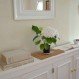Dining Room Interior, White Buffet Table – Bring a Neutral Tone in your Home: Simple Living Room White Buffet Table