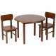 Dining Room Interior, How to Find The Best Styles of Round Table Sets: Simple Round Table Sets