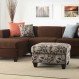 Home Interior, Small Sectionals for Your Small Size Room: Soft Small Sectionals