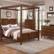 Bedroom Interior, Stylish Canopy Bedroom Sets: Wooden Canopy Bedroom Sets