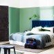 Bedroom Interior, Tufted Headboards: Headboards that Makes Your Bed Look More Elegant: Blue Tufted Headboards