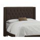 Bedroom Interior, Tufted Headboards: Headboards that Makes Your Bed Look More Elegant: Brown Tufted Headboards