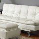 Living Room Interior, How to Keep Your White Sleeper Sofa Clean: Comfortable White Sleeper Sofa