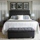 Bedroom Interior, Tufted Headboards: Headboards that Makes Your Bed Look More Elegant: King Tufted Headboards