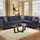 Home Interior, Navy Sectional Sofa for Modern Home: Dark Blue Navy Sectional Sofa