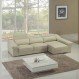 Home Interior, Down Sectional Sofa Ideas: Simple Elegant Down Sectional Sofa