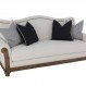 Home Interior, Navy Sectional Sofa for Modern Home: White Navy Sectional Sofa